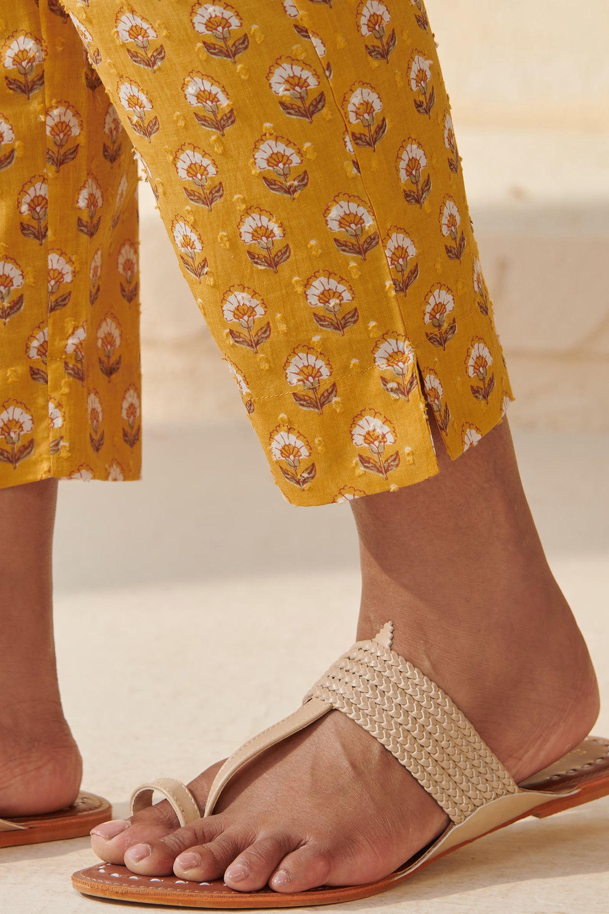 Gulbarg Rahila Sanganeri Narrow Pants