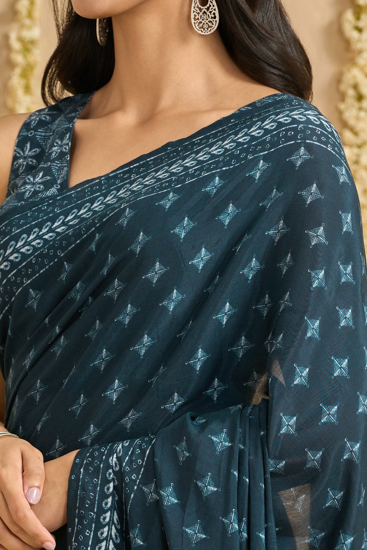 Meherzaan Zareen Saree