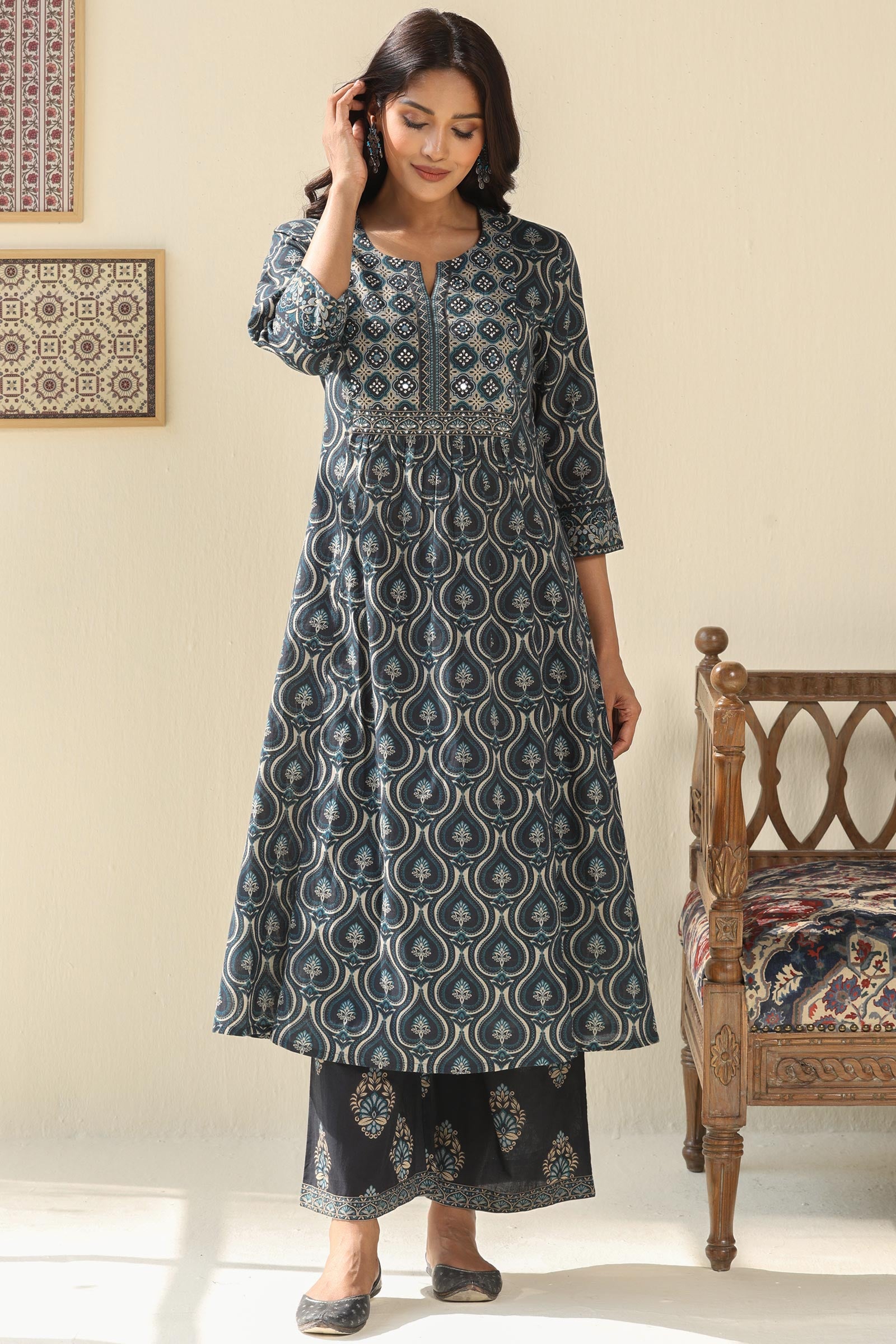Rangrez Aliza Kurta