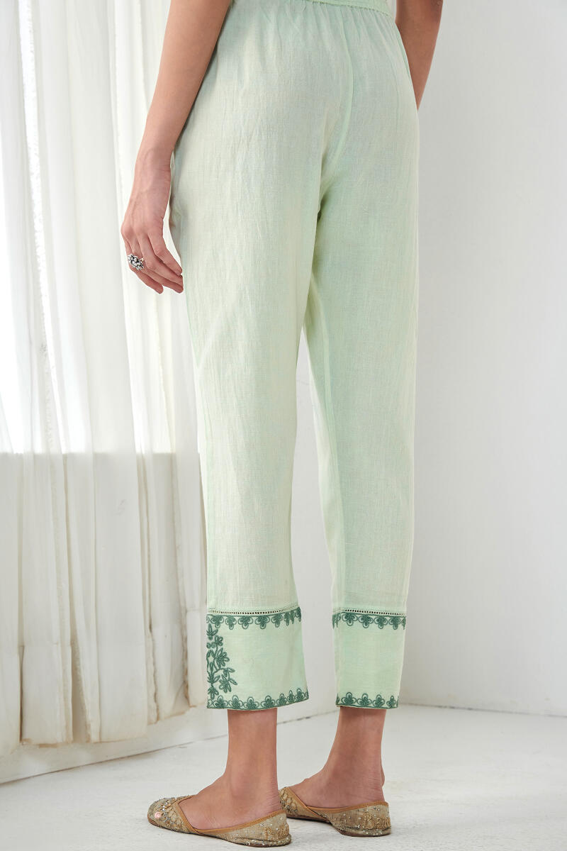Mirza Gauhar Handloom Narrow Pants