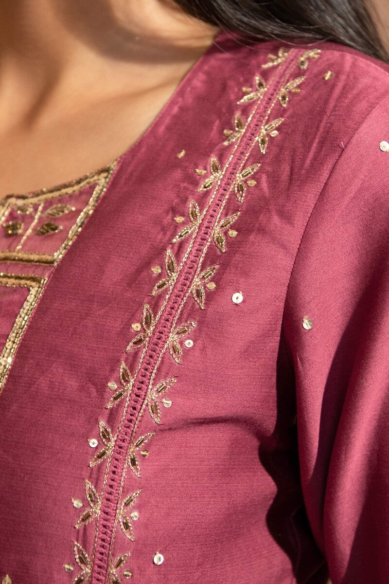 Shirin Maira Chanderi Kurta