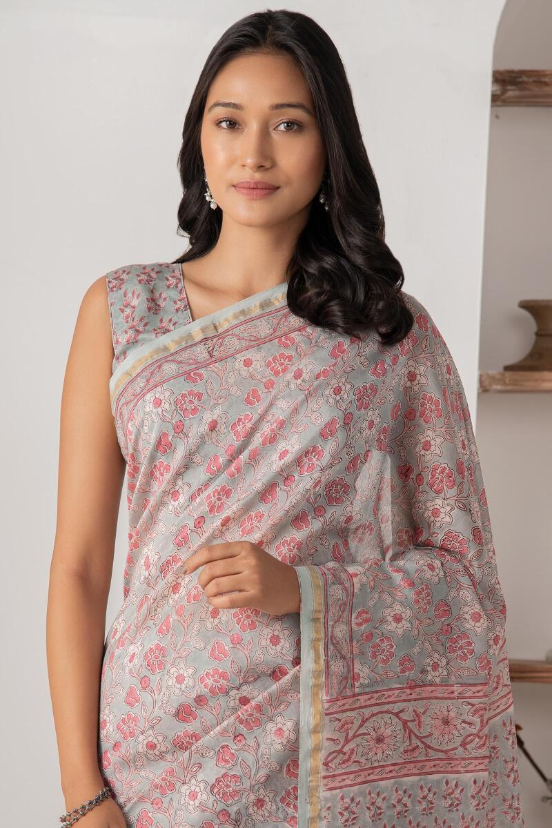 Gauhar Sarah Cotton Silk Saree