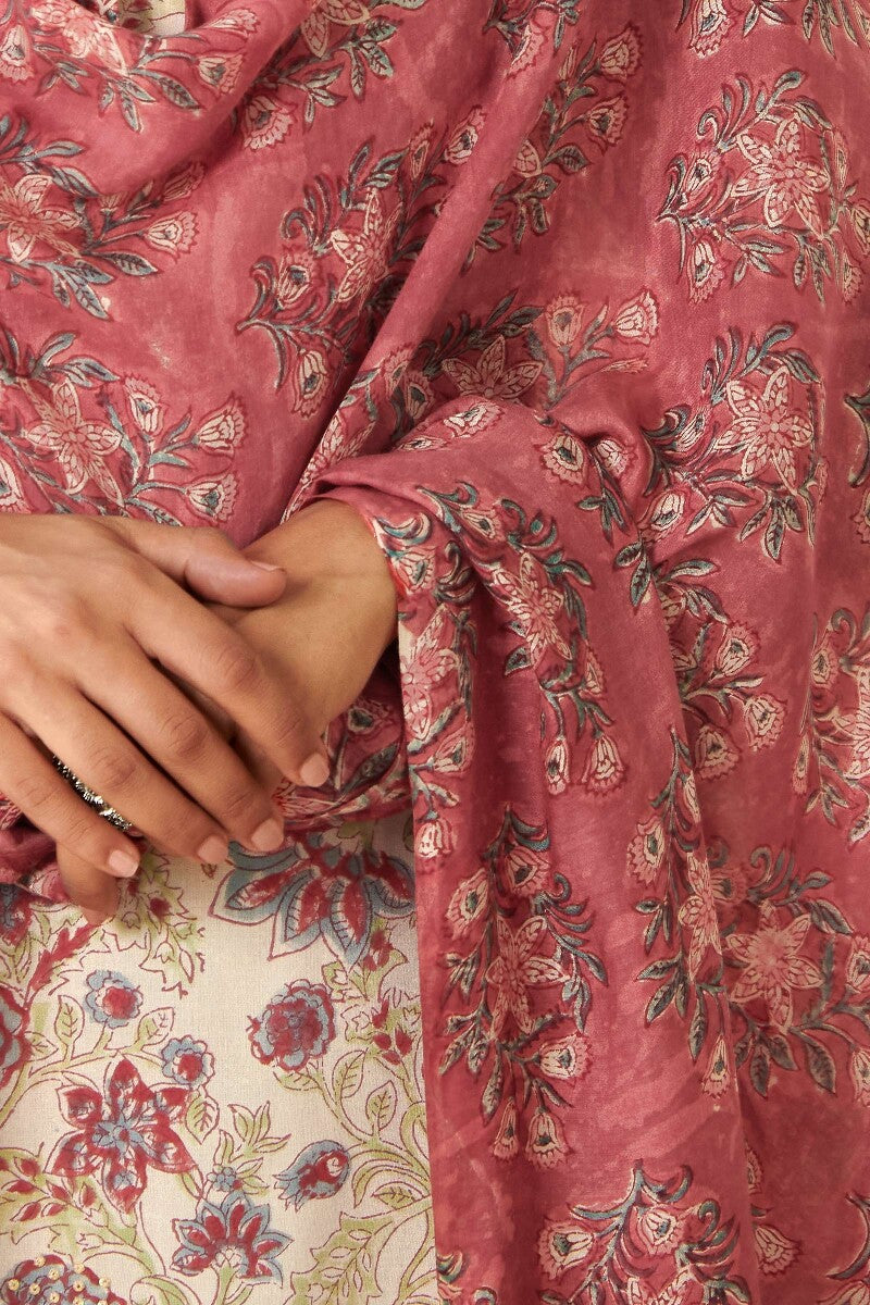 Nasrine Shehnaz Sanganeri Modal Dupatta