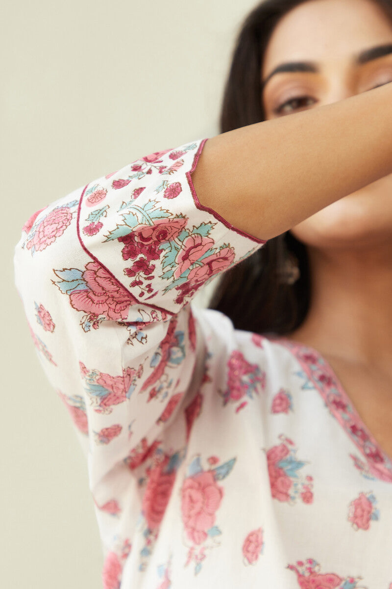 Gulbarg Aiza Sanganeri Kurta