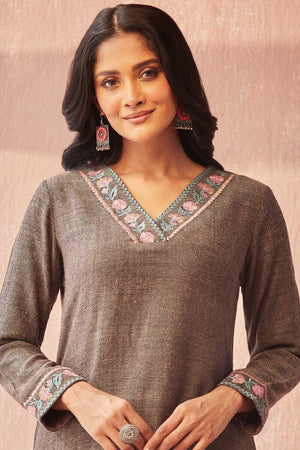 Naadirah Siya Faux Wool Kurta