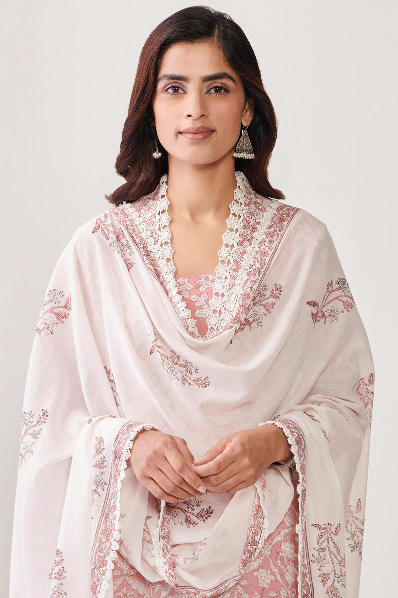 Gauhar Gulshan Sanganeri Dupatta