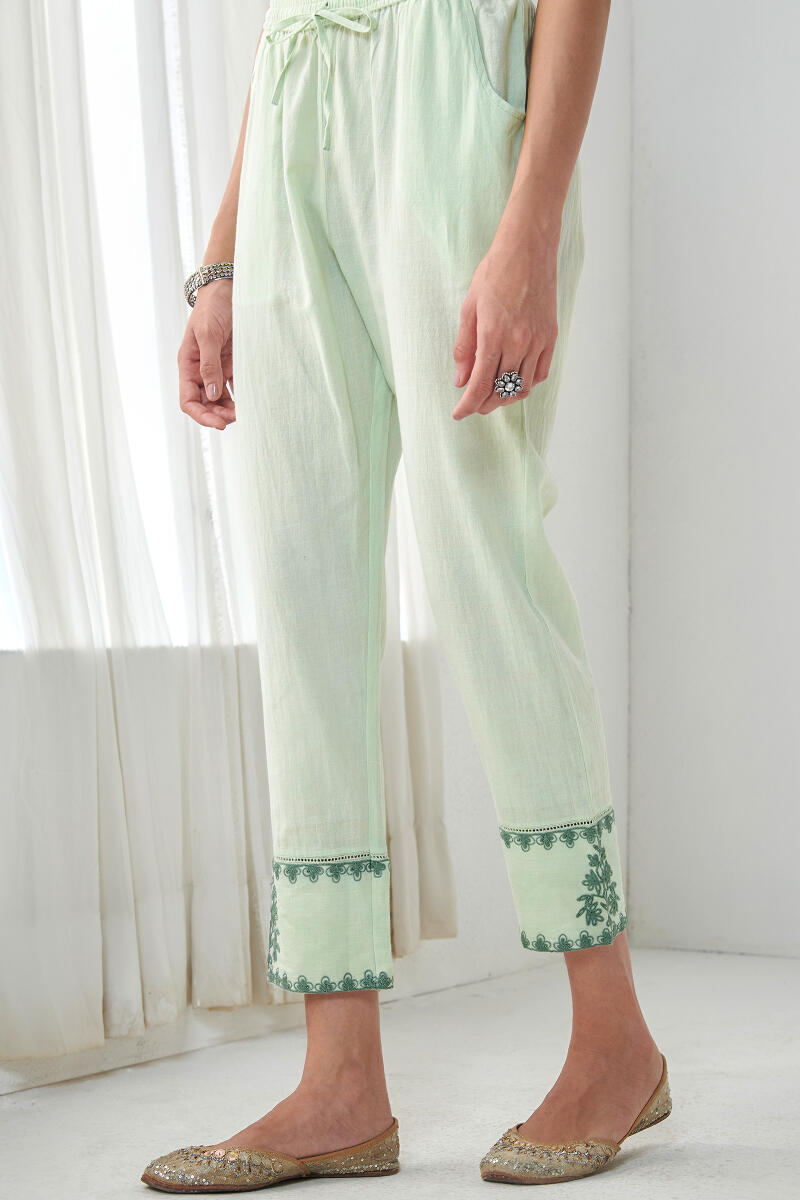 Mirza Gauhar Handloom Narrow Pants
