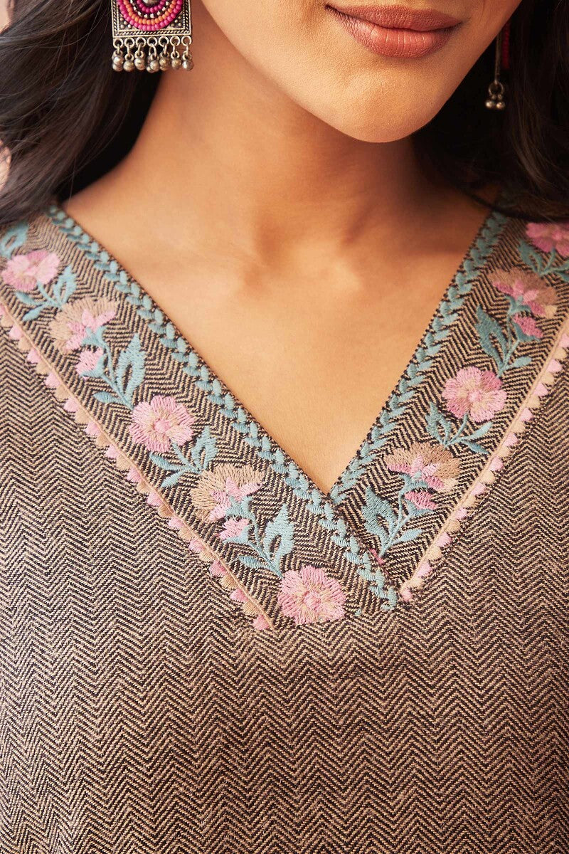 Naadirah Siya Faux Wool Kurta