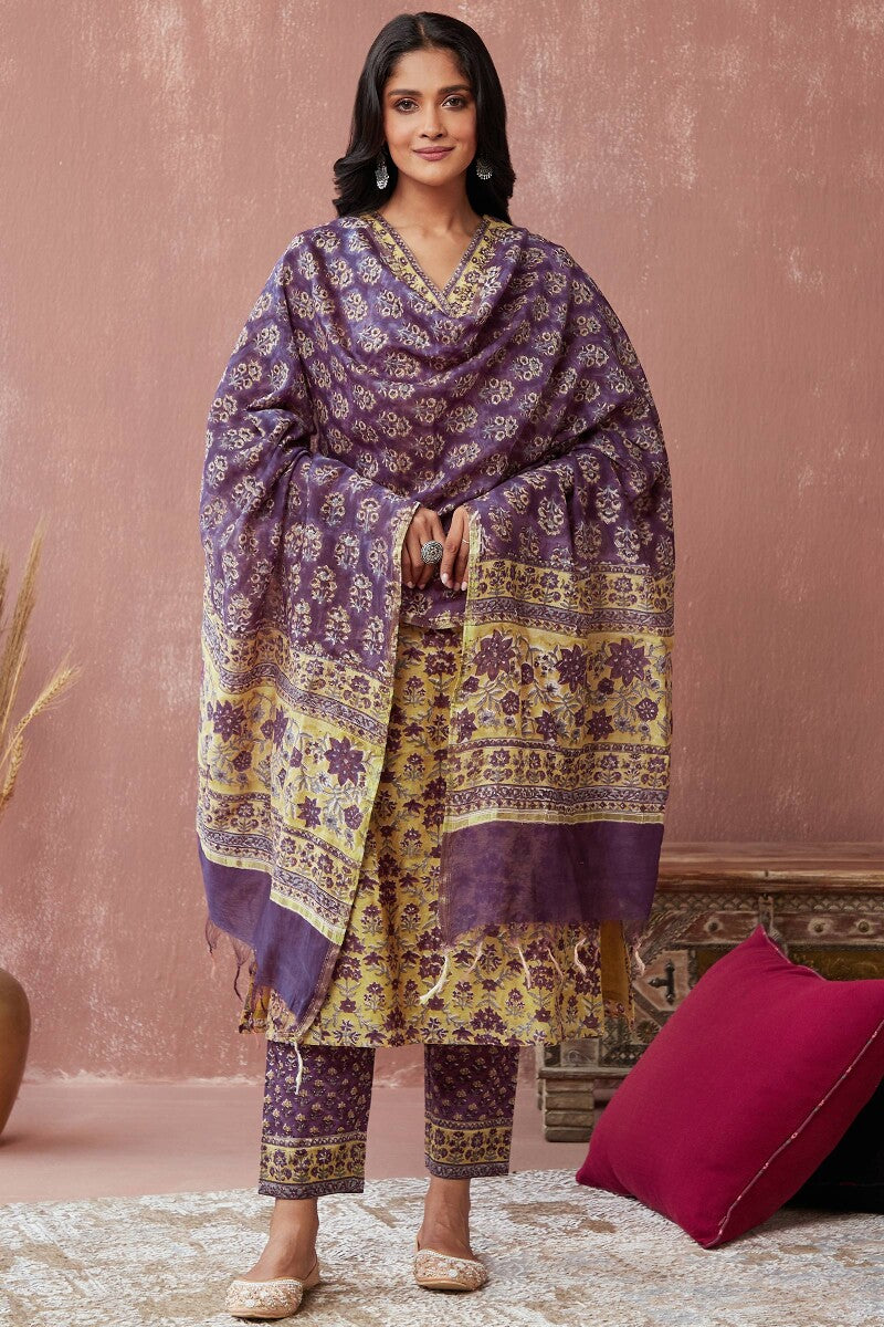 Mehrunissa Anahita Chanderi Narrow Pants