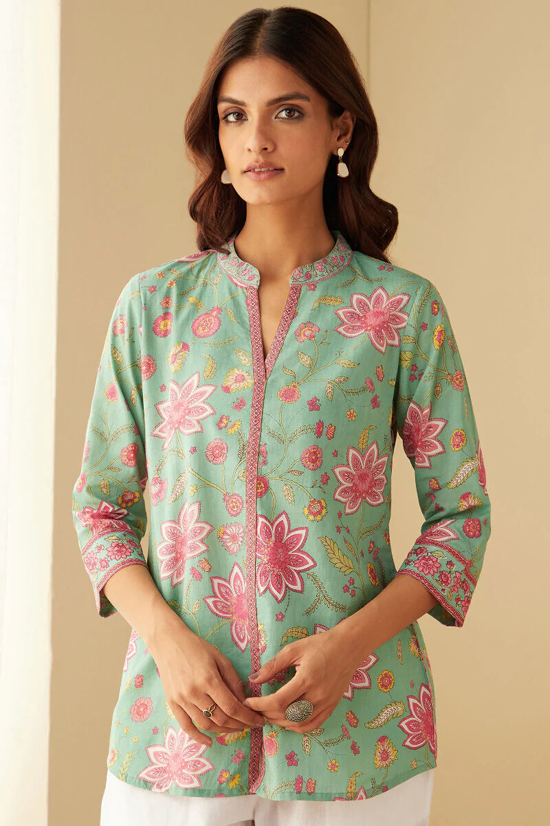 Rosheen Nida Sanganeri Top