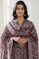 Sehra Nadia Dabu Chanderi Dupatta