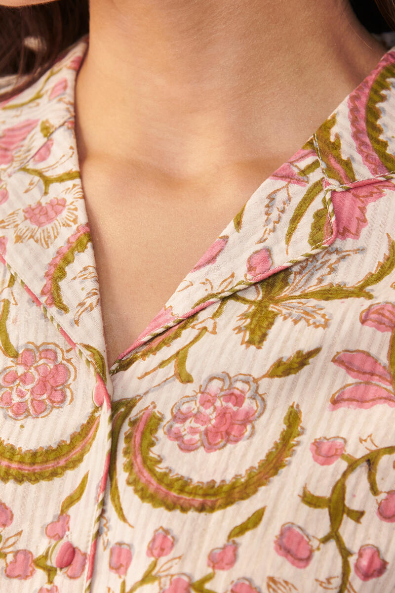 Nasrine Feriyah Sanganeri Loungewear Set