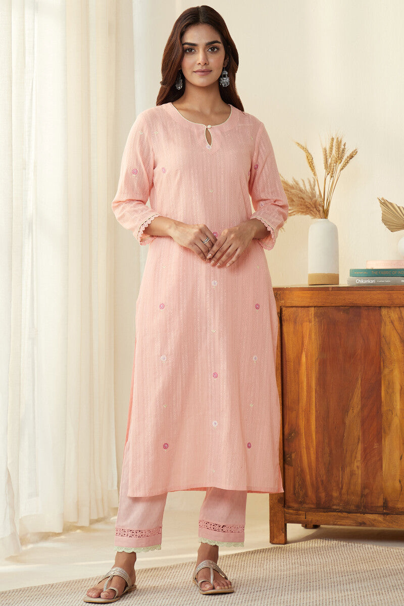 Gulnaz Ruhani Dobby Kurta