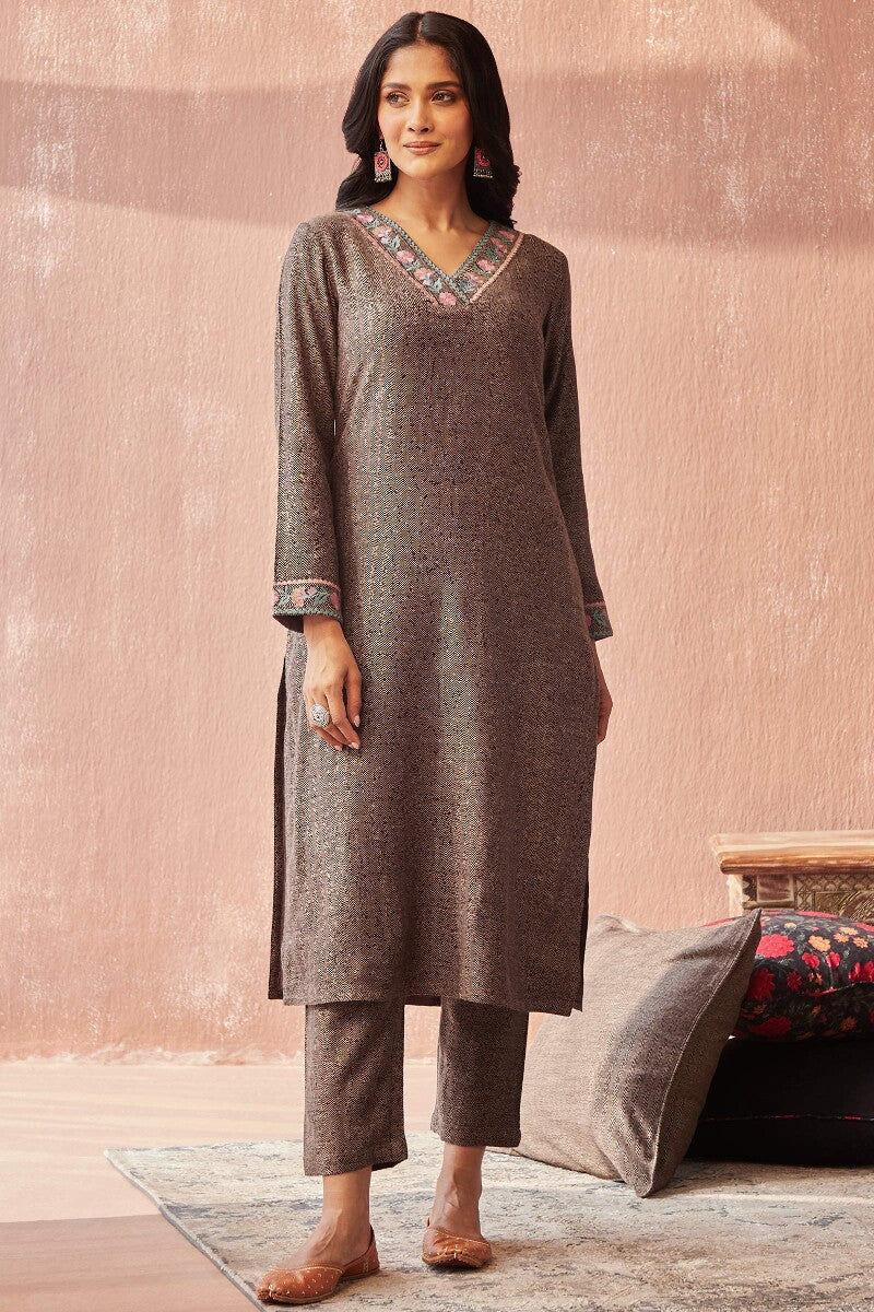 Naadirah Siya Faux Wool Kurta