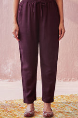Naadirah Zara Faux Wool Narrow Pants
