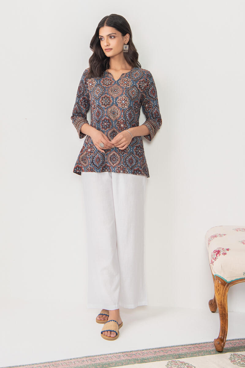 Sehra Rumaisa Ajrak Top