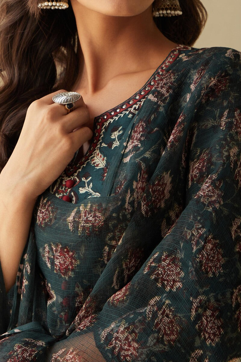 Sehra Zoya Bagru Dupatta