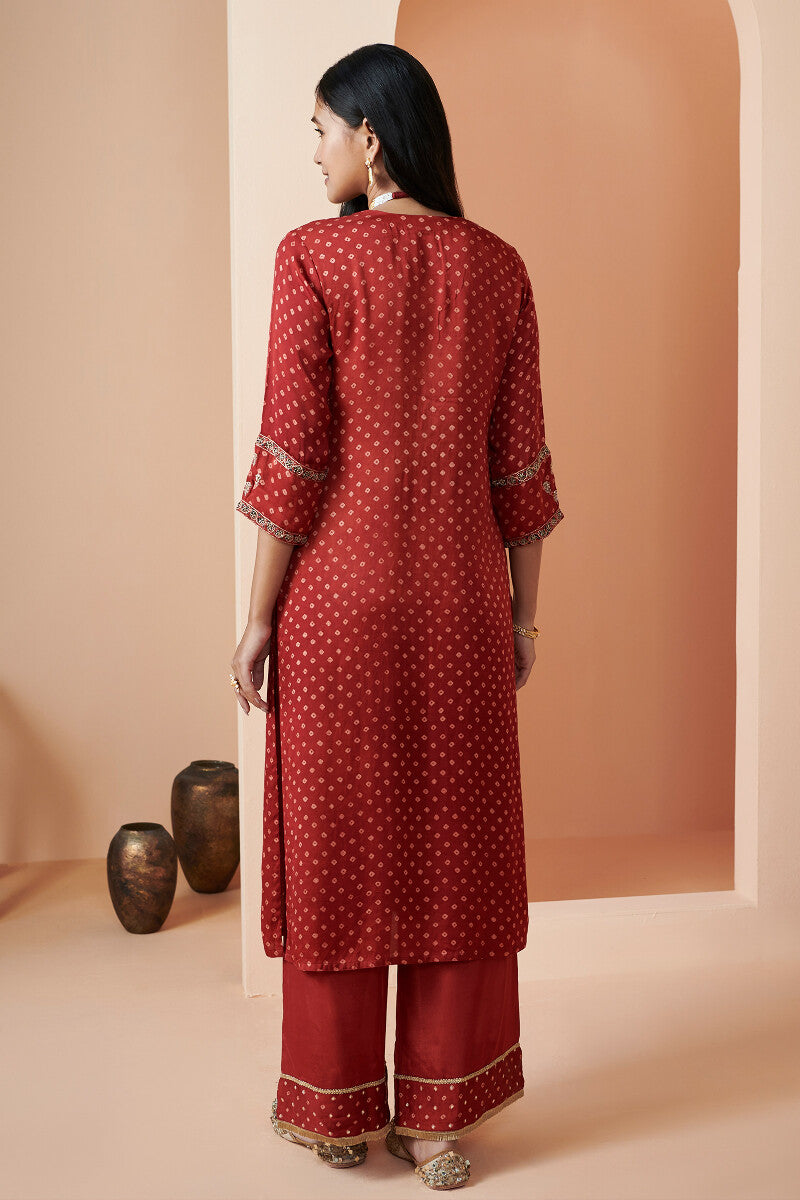 Shirin Alizah Ajrak Modal Kurta