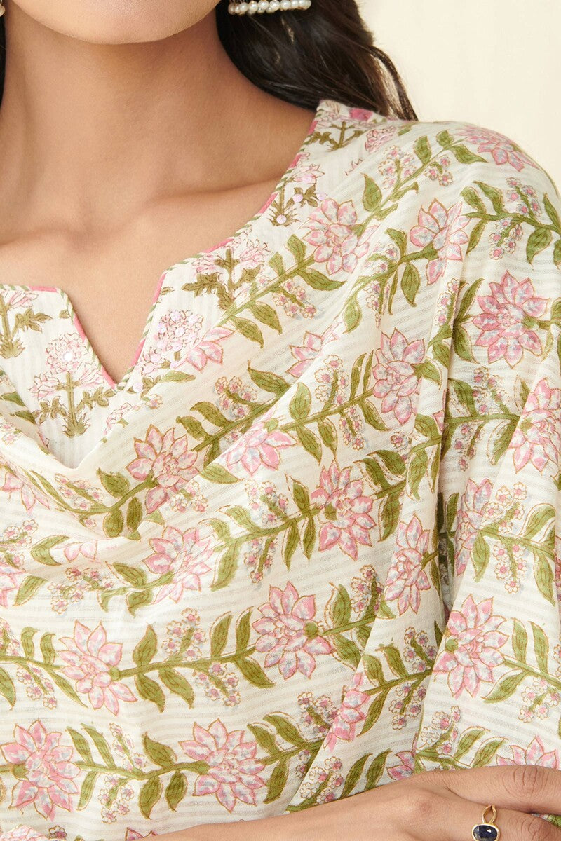 Nasrine Mahek Sanganeri Dupatta