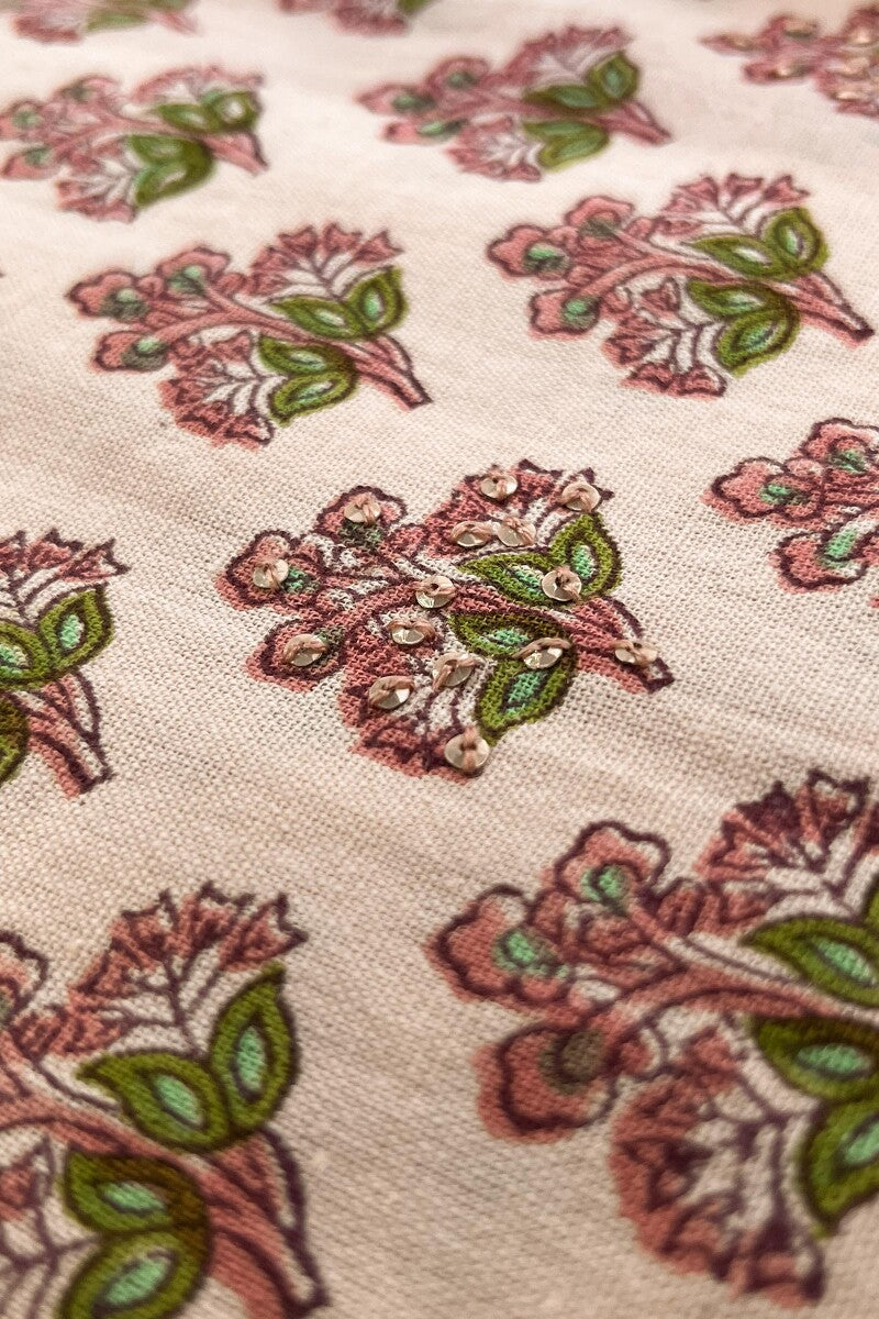 Naadirah Saima Cotton Flax Kurta