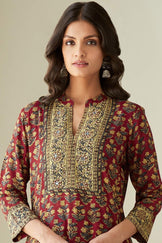Sehra Sameera Bagru Kurta