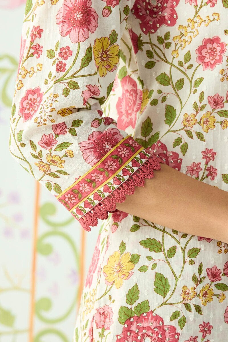 Gauhar Zenia Sanganeri Kurta