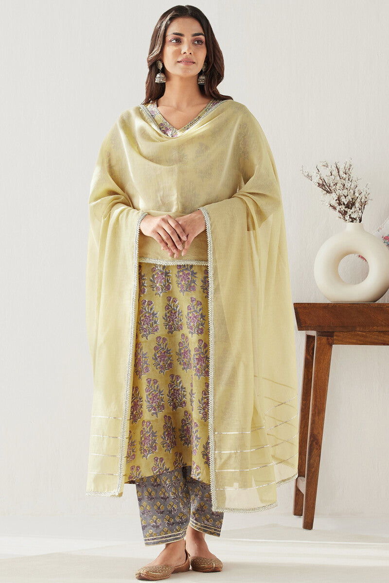 Nasrine Zubeda Cotton Silk Dupatta