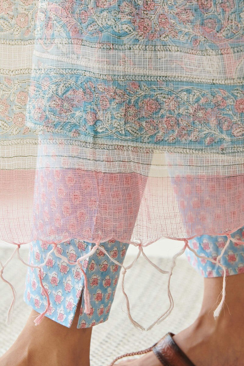 Gauhar Siya Sanganeri Kota Dupatta