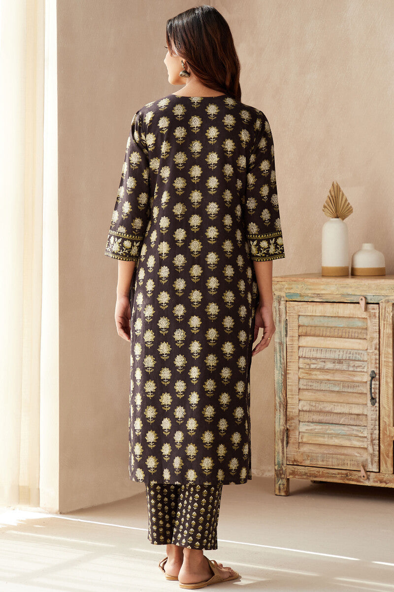 Sehra Mahira Bagru Kurta