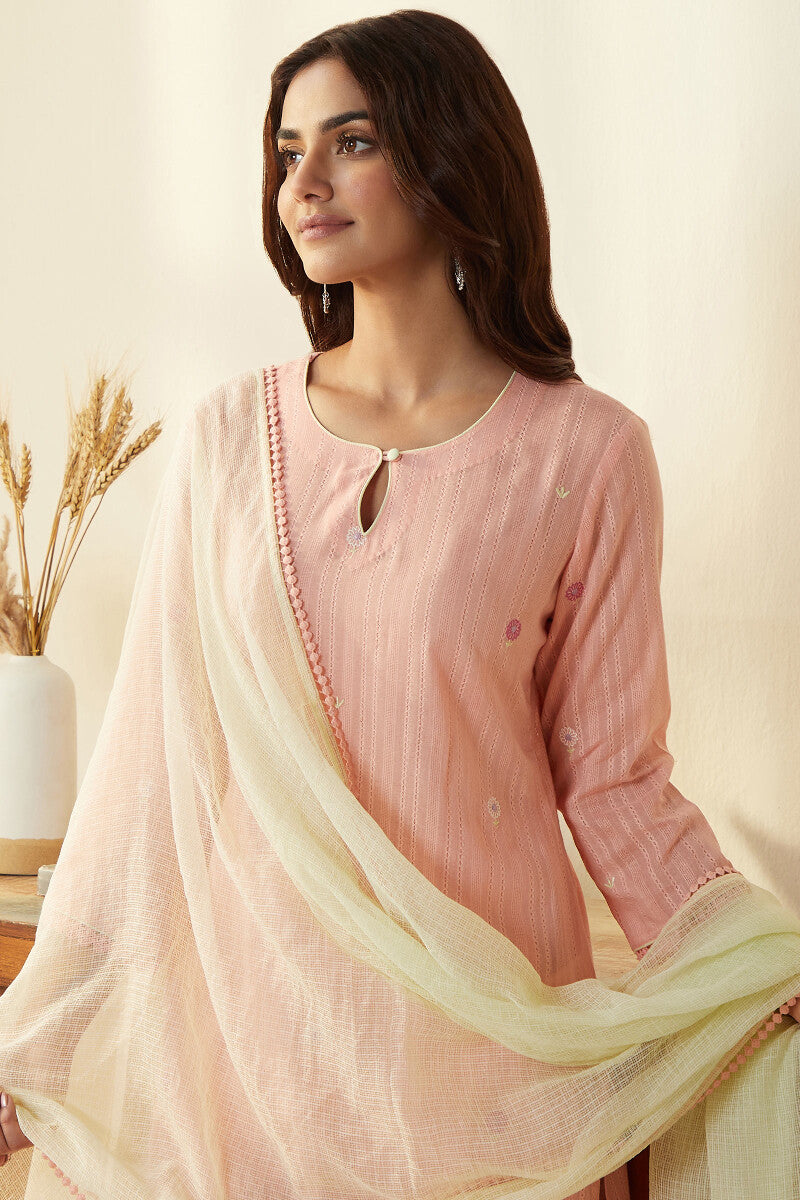 Gulnaz Ruhani Dobby Kurta