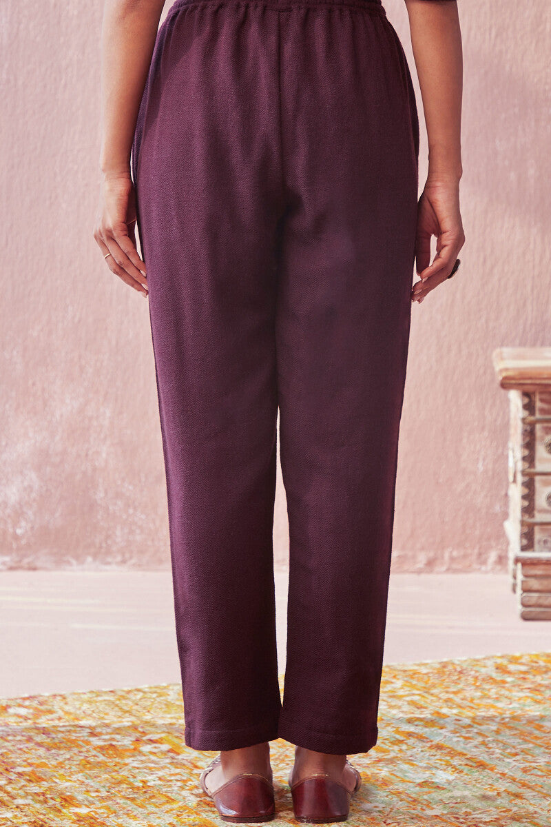 Naadirah Zara Faux Wool Narrow Pants