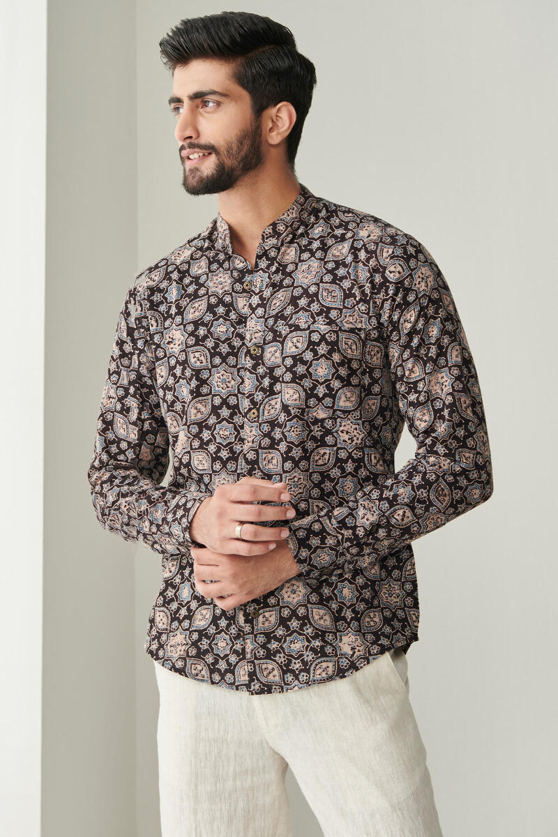 Zaid Mahin Ajrak Shirt