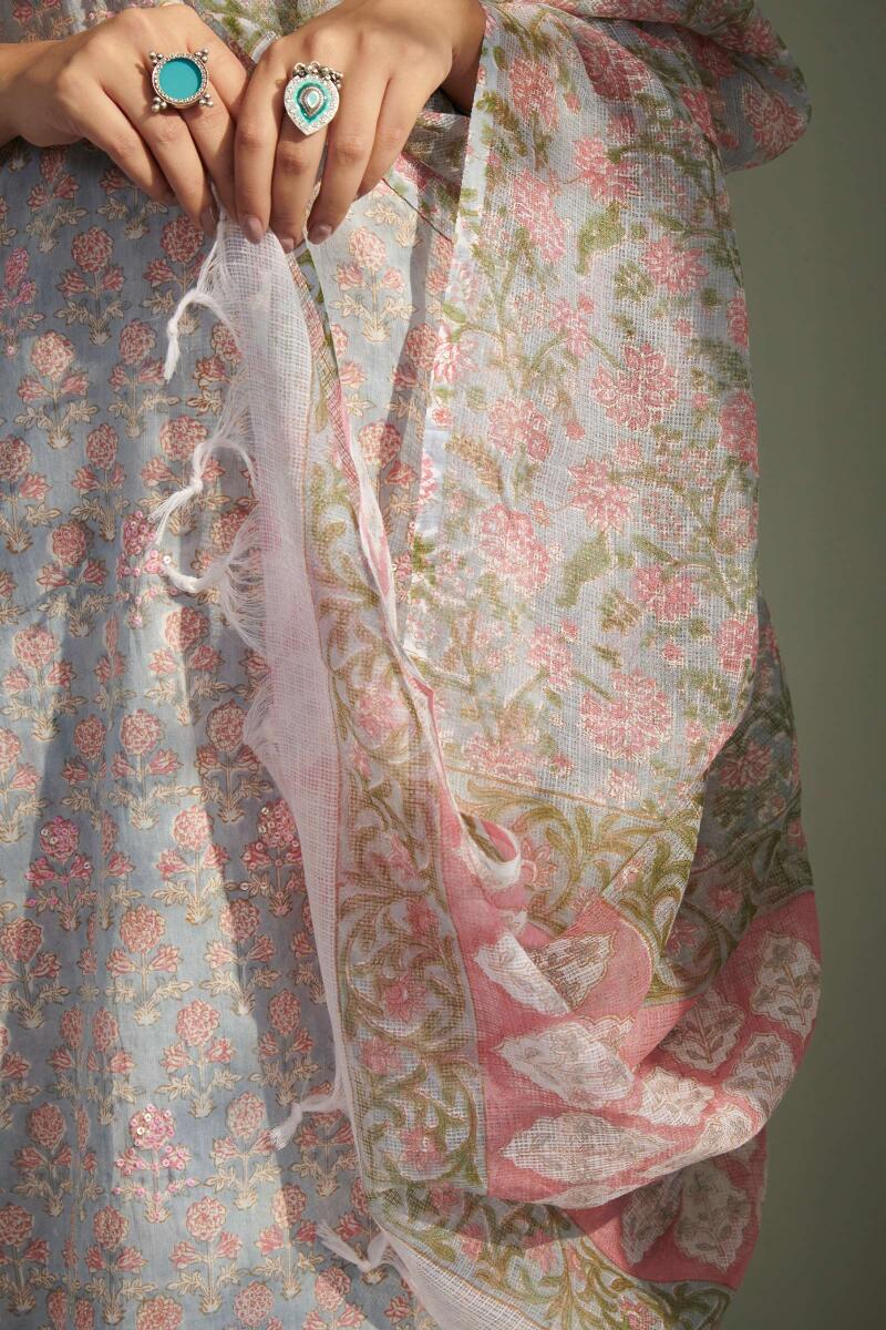 Nasrine Ziah Sanganeri Dupatta