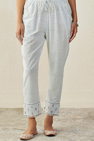 Nasrine Amara Sanganeri Narrow Pants