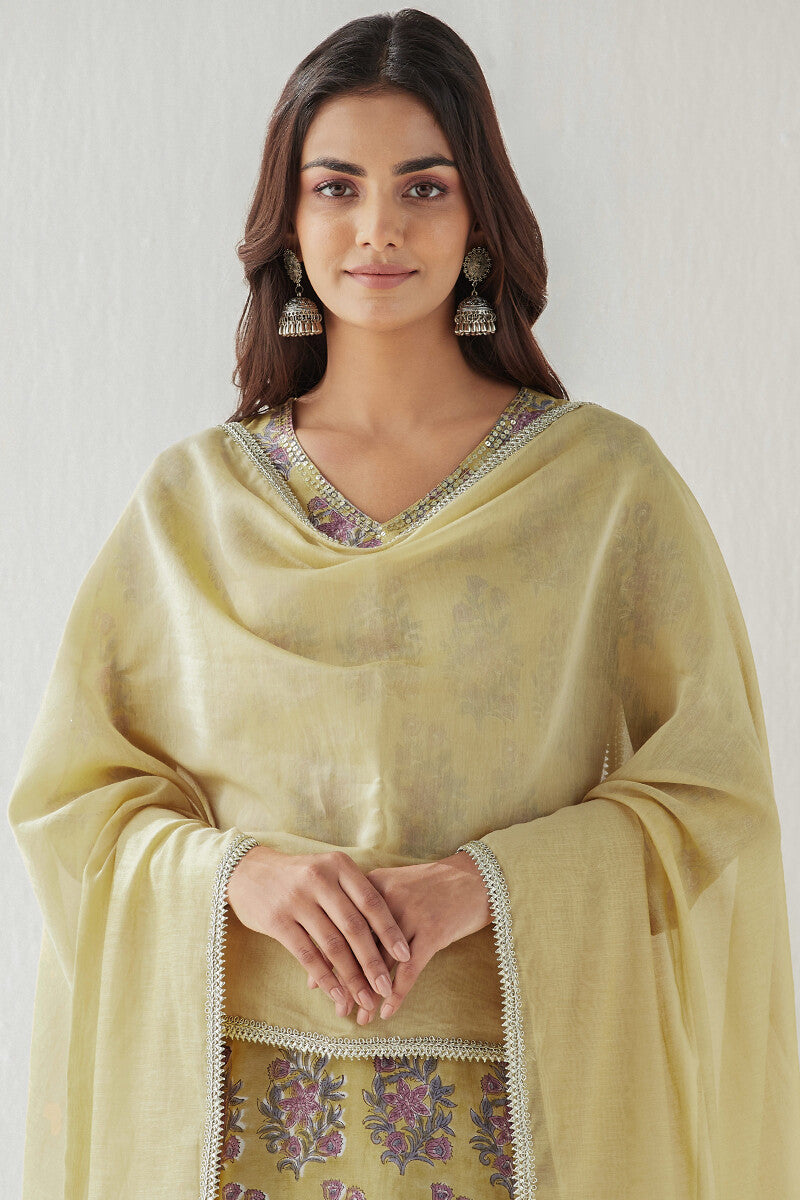 Nasrine Zubeda Cotton Silk Dupatta