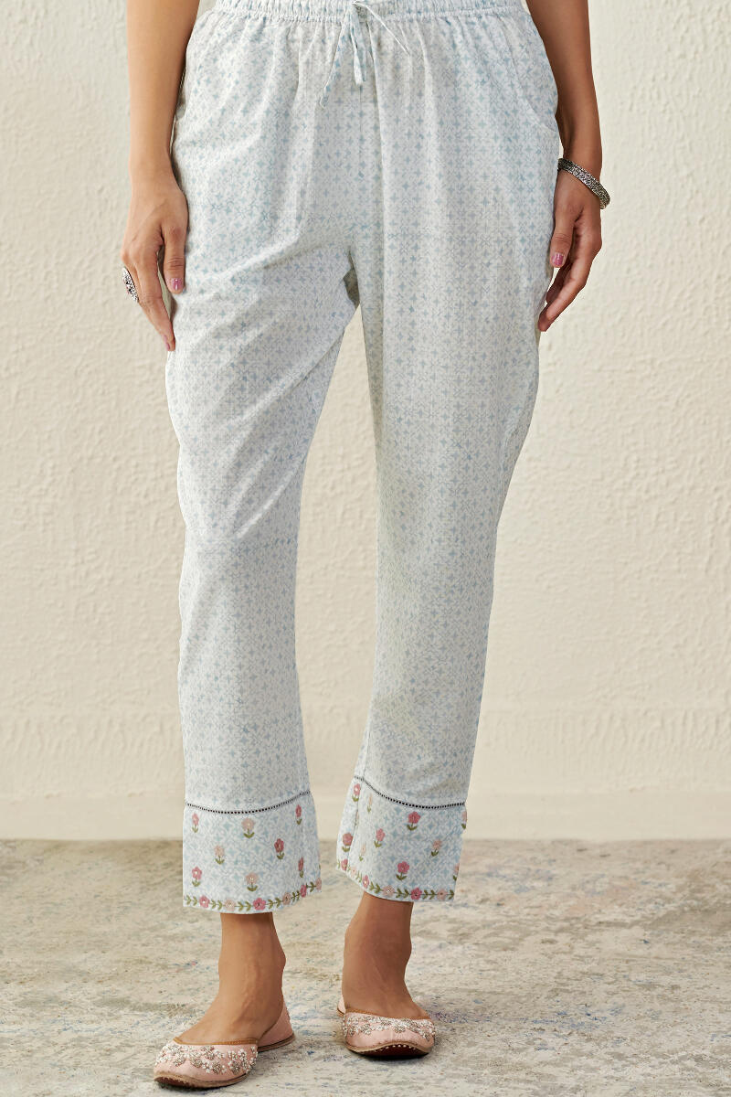 Nasrine Amara Sanganeri Narrow Pants