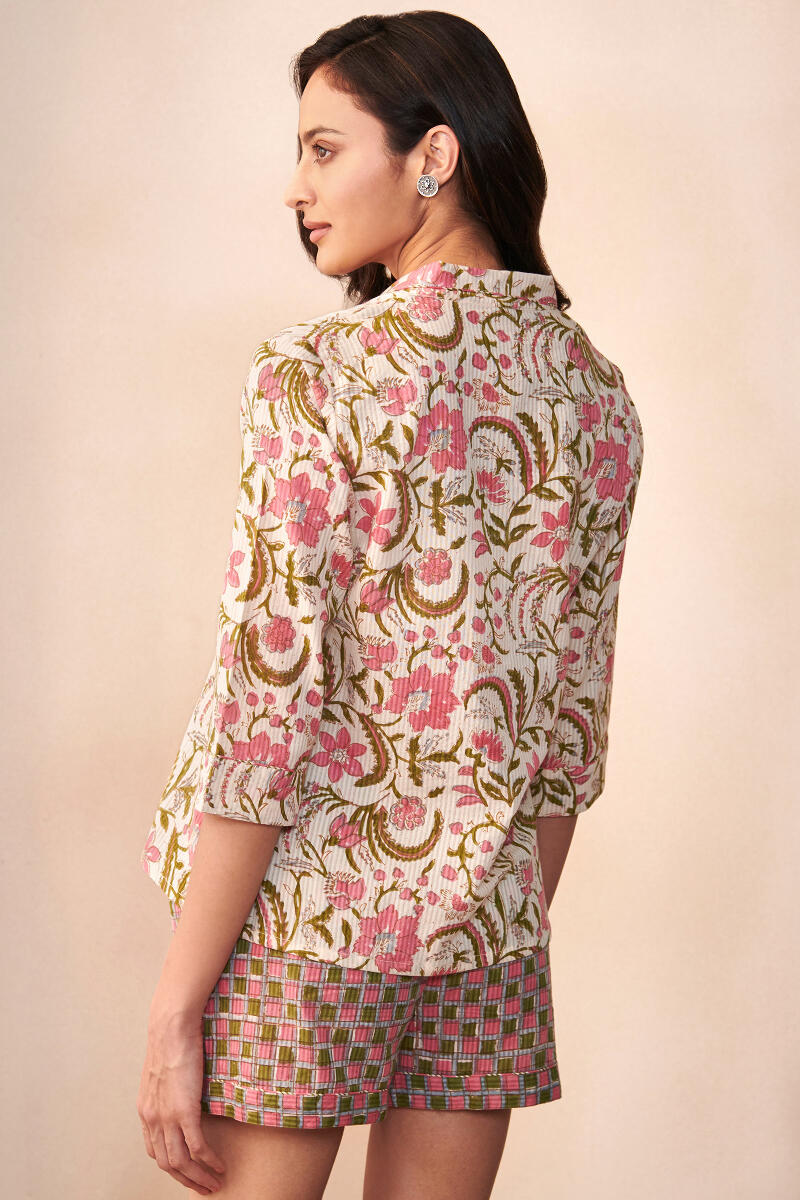 Nasrine Feriyah Sanganeri Loungewear Set