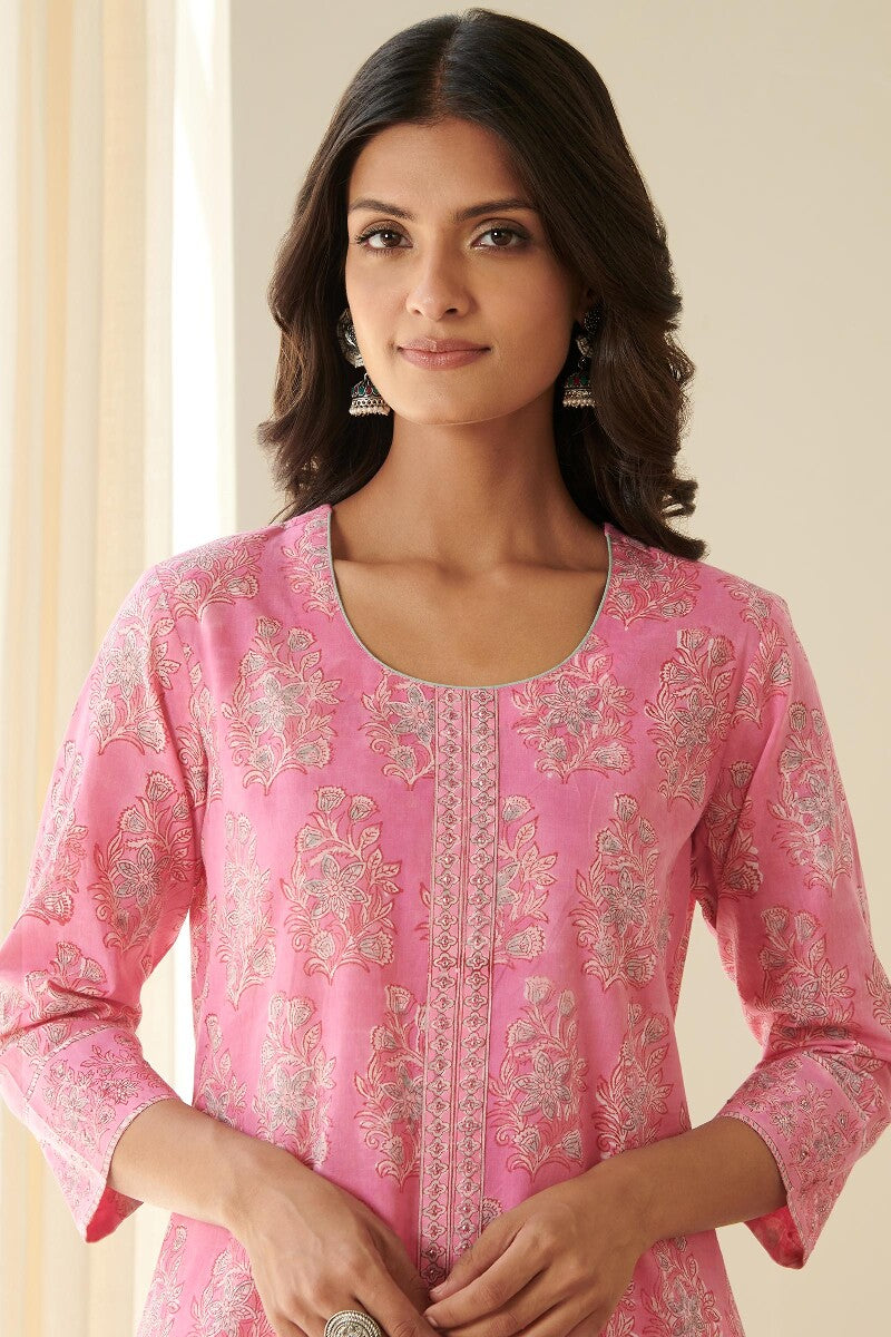 Gulshan Bagh Siya Sanganeri Kurta