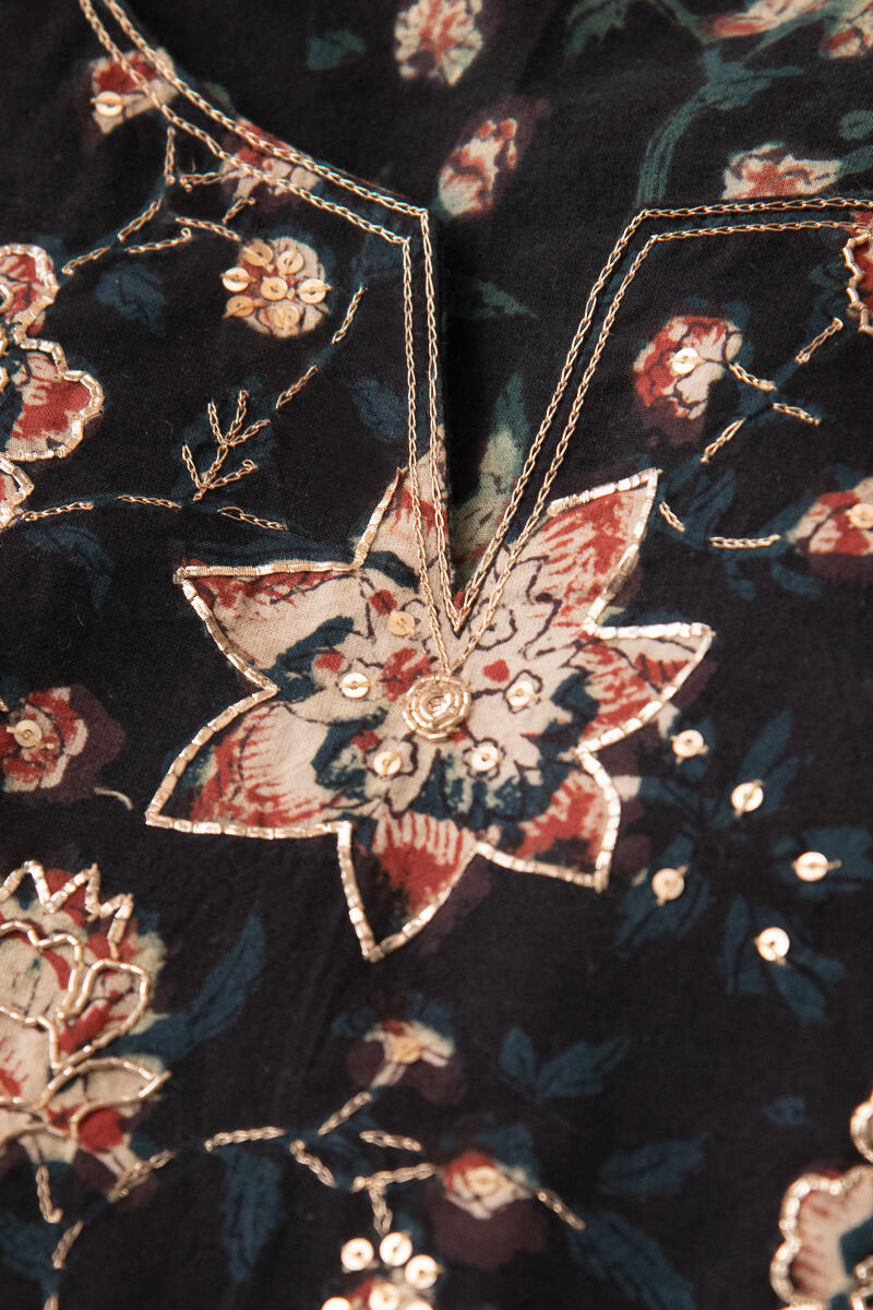 Sehra Mirza Bagru Kurta