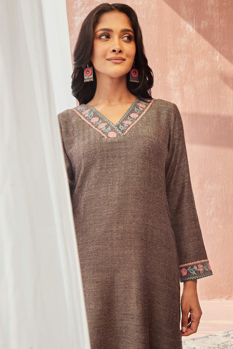 Naadirah Siya Faux Wool Kurta