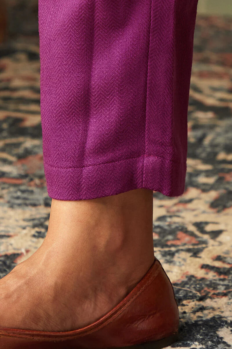 Surplus: Naadirah Faiza Faux Wool Narrow Pants