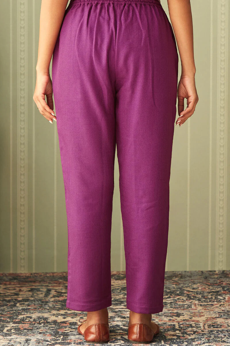 Surplus: Naadirah Faiza Faux Wool Narrow Pants