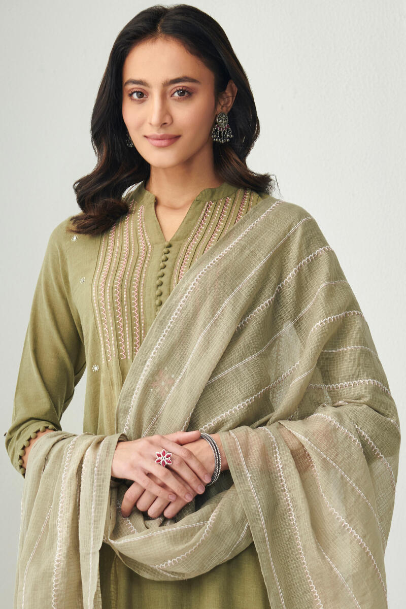 Kashida Maya Kota Dupatta