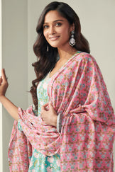 Nasrine Rabiya Sanganeri Dupatta