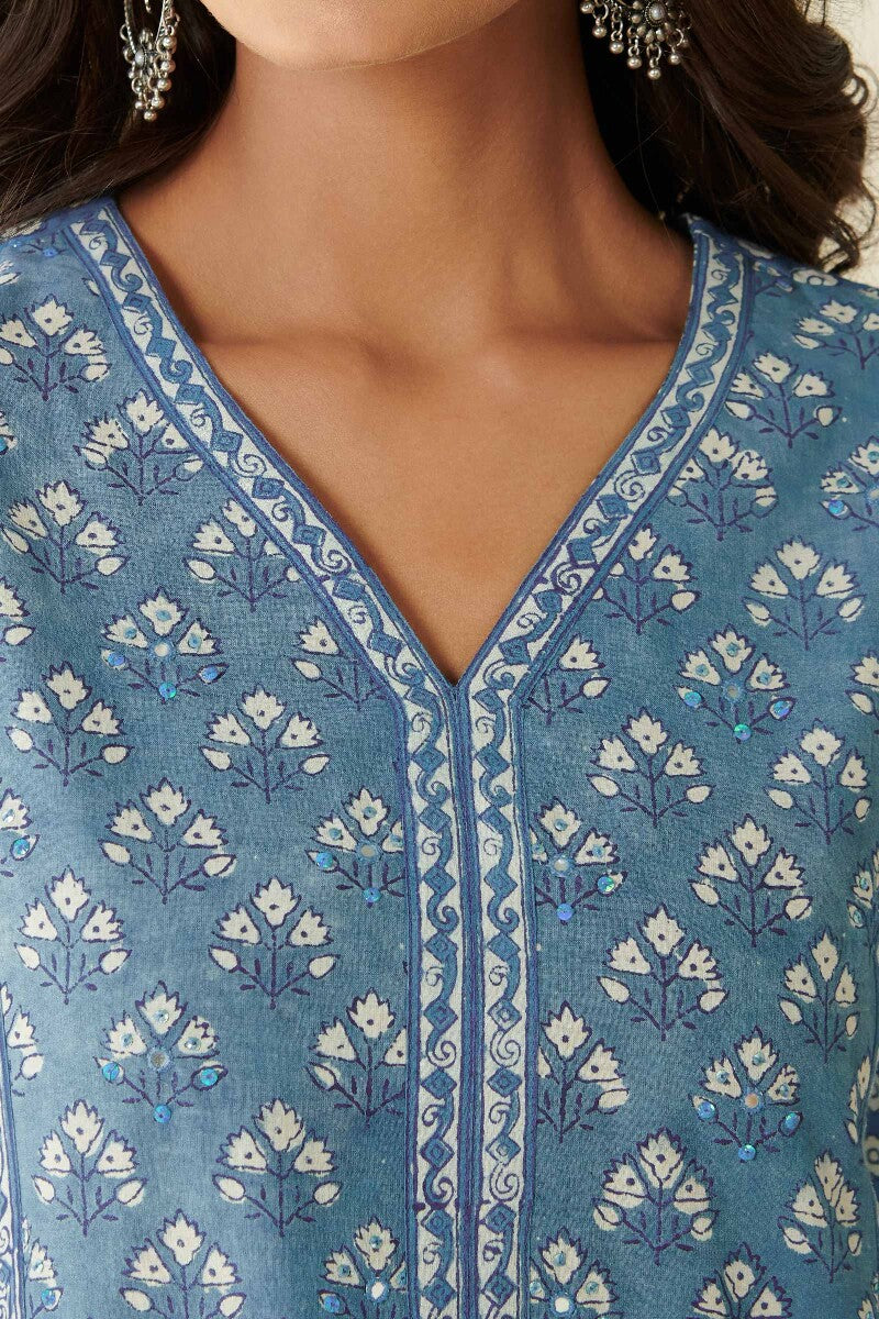 Sehra Heer Indigo Kurta