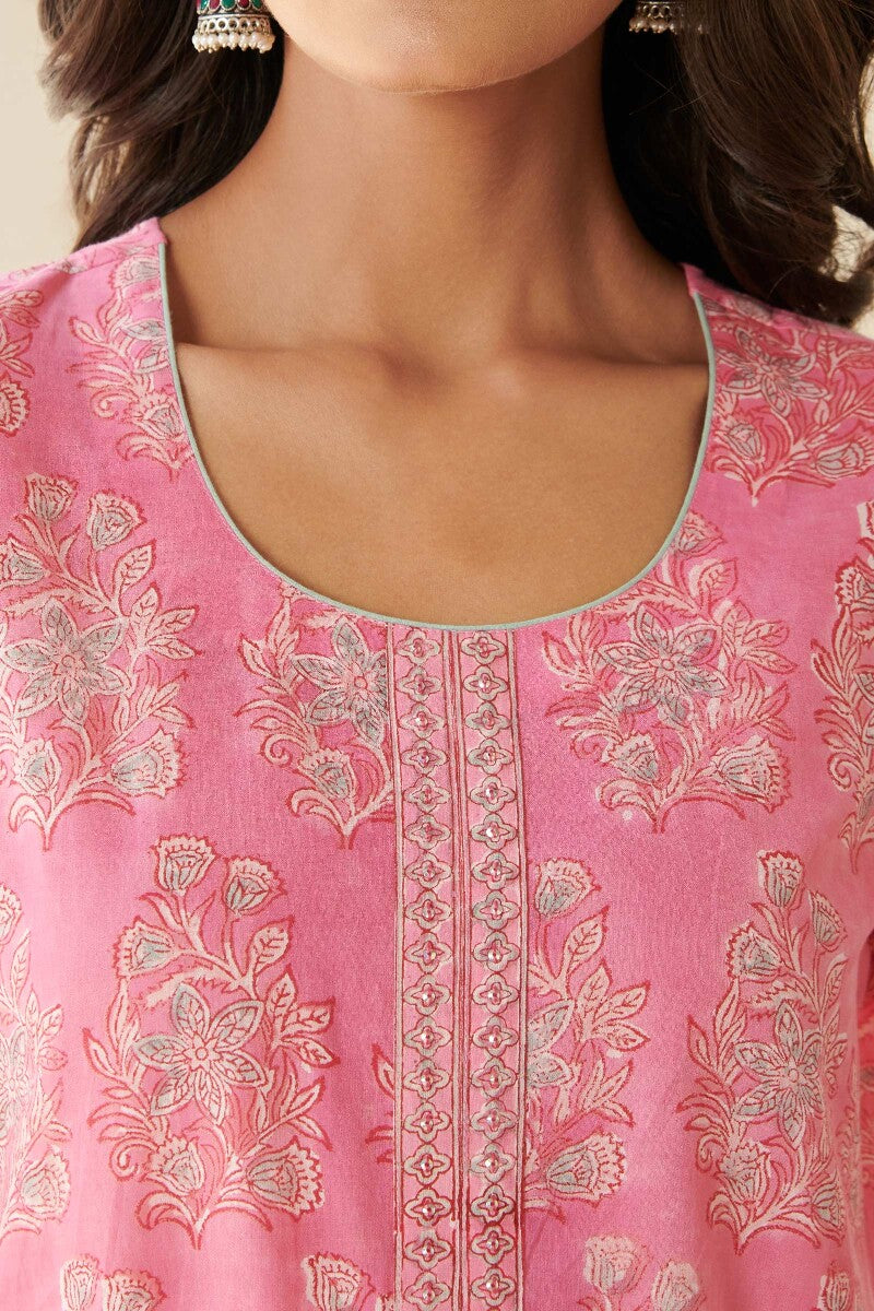 Gulshan Bagh Siya Sanganeri Kurta