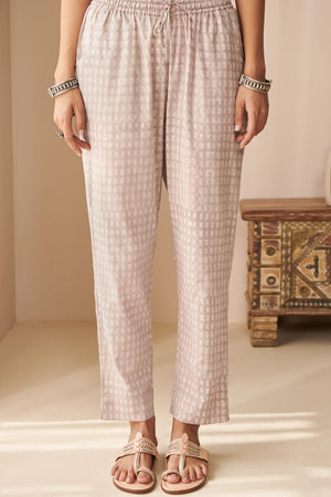 Gauhar Farah Sanganeri Narrow Pants
