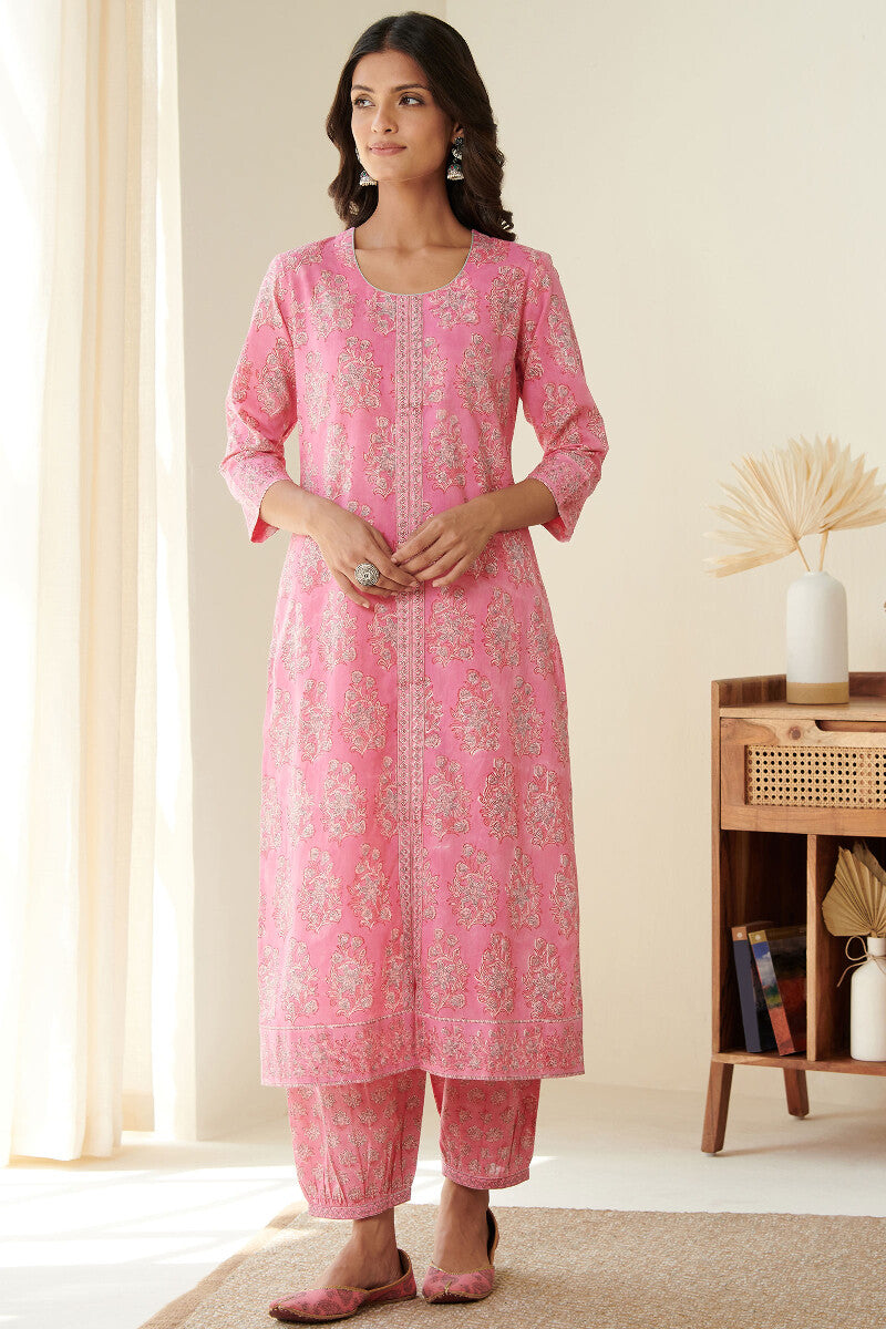 Gulshan Bagh Siya Sanganeri Kurta