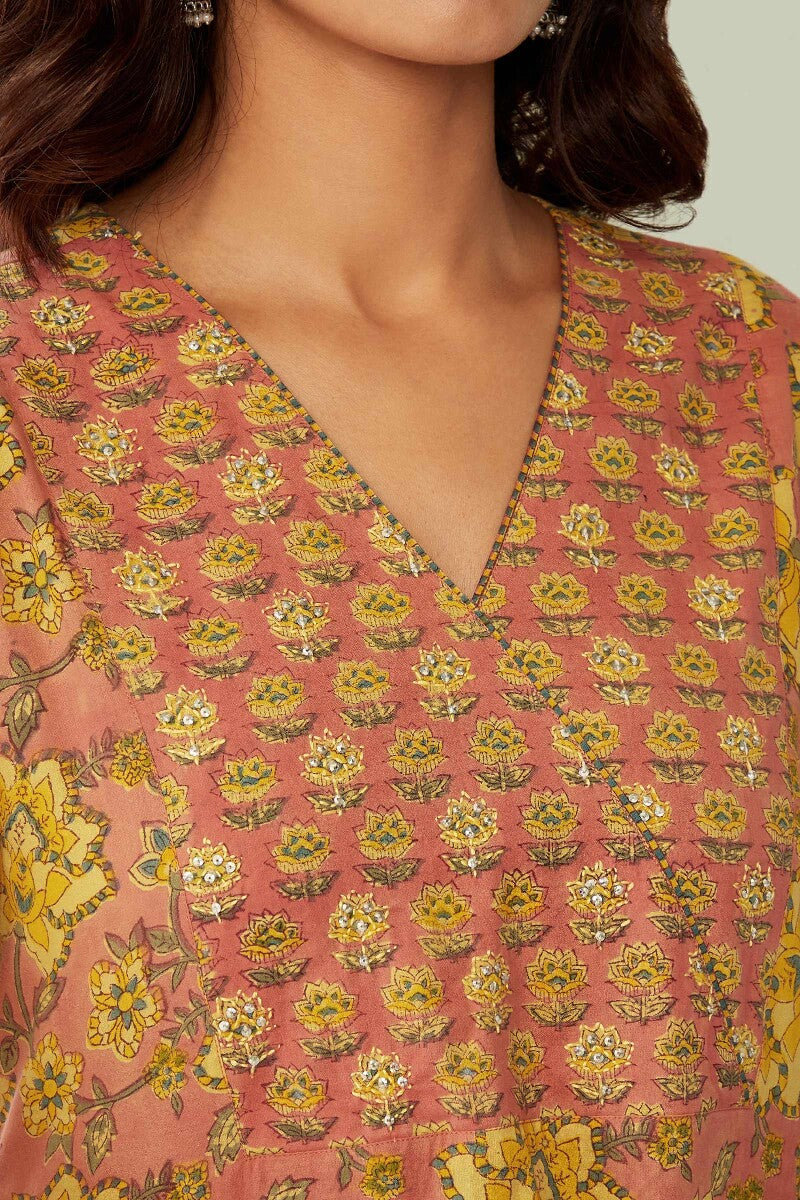 Gulzar Alizah Sanganeri Kurta