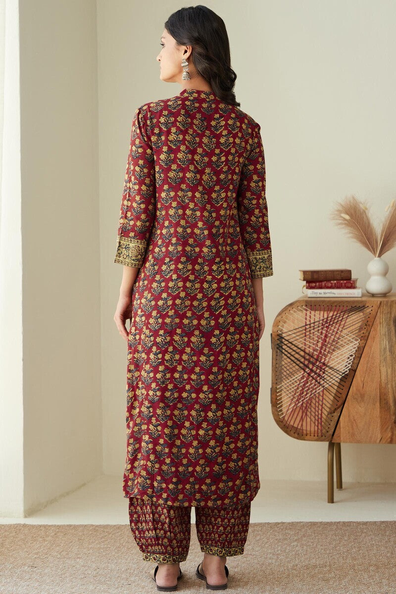 Sehra Sameera Bagru Kurta